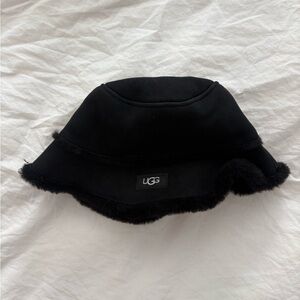 NWOT UGG Classic Black Shearling Hat